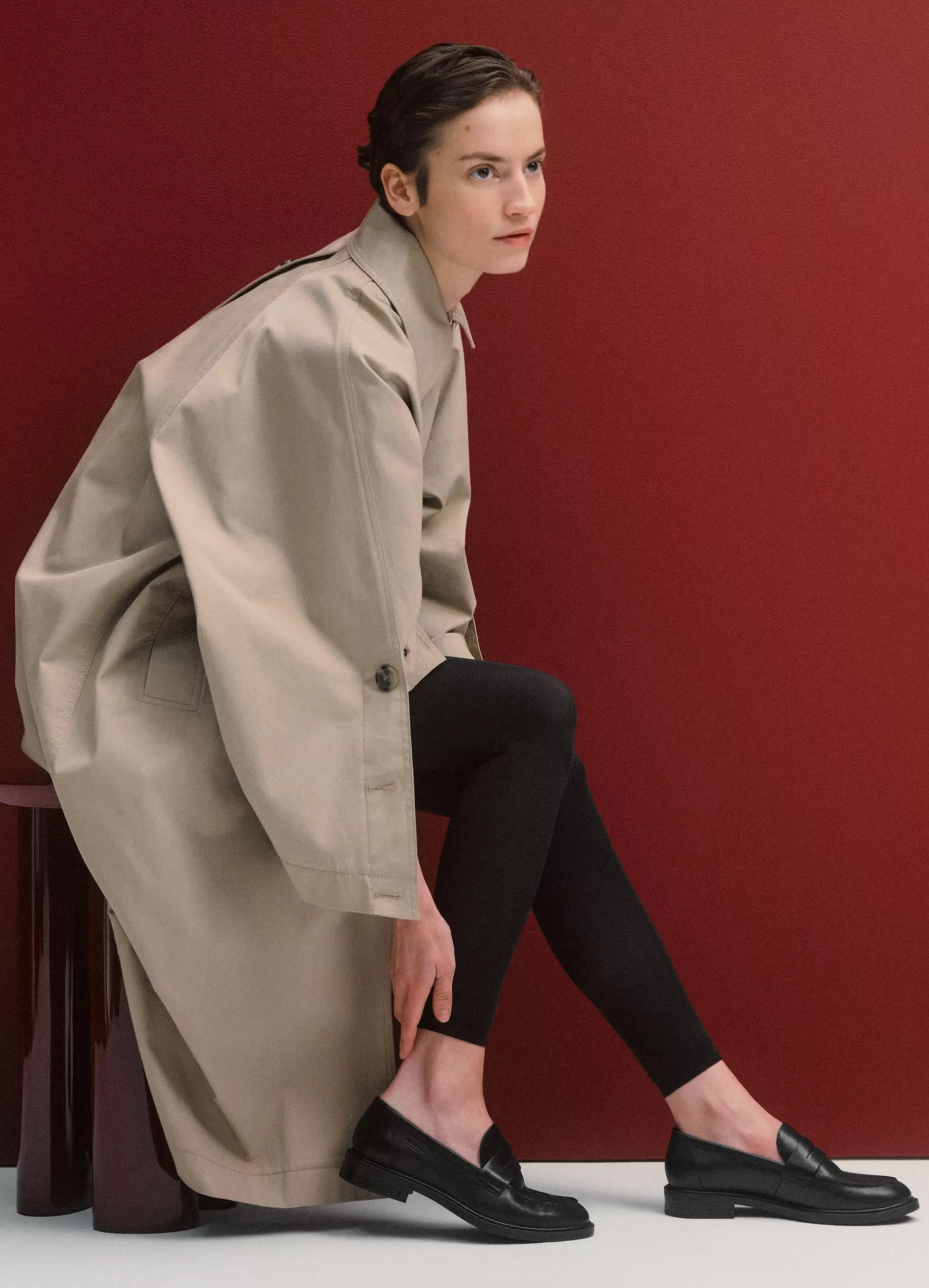 Vagabond AMINA LOAFER Zwartleer Discount