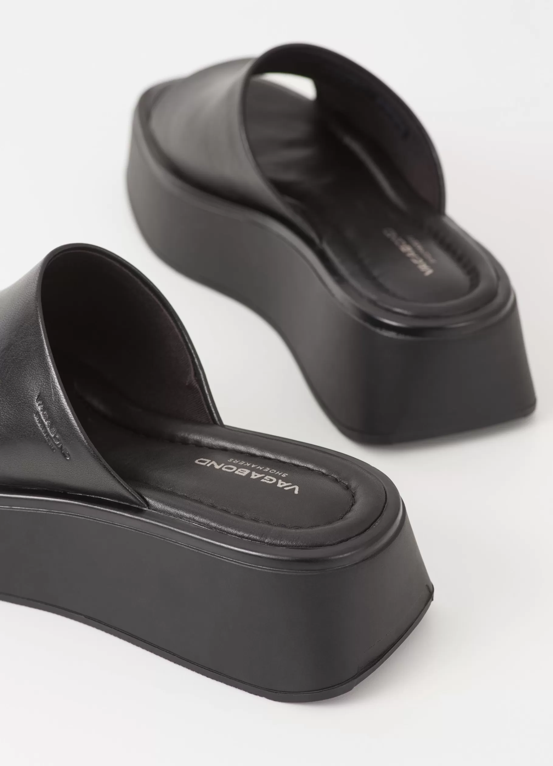 Vagabond COURTNEY SANDALEN Zwartleer Discount