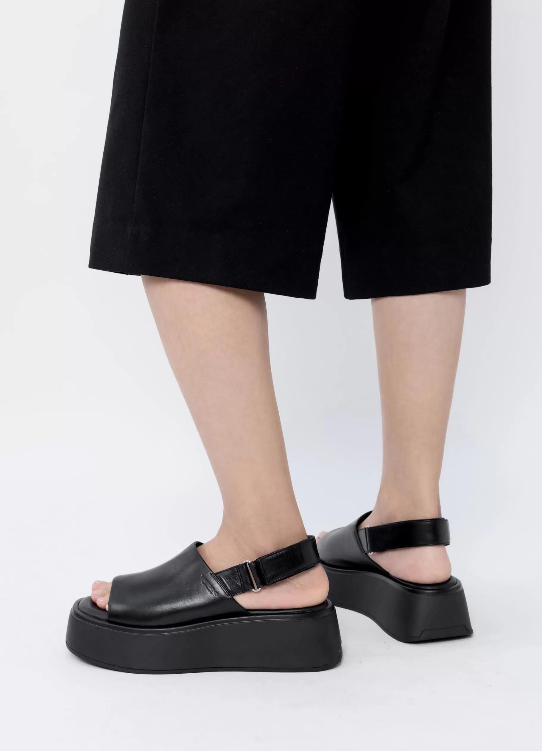 Vagabond COURTNEY SANDALEN Zwartleer Outlet