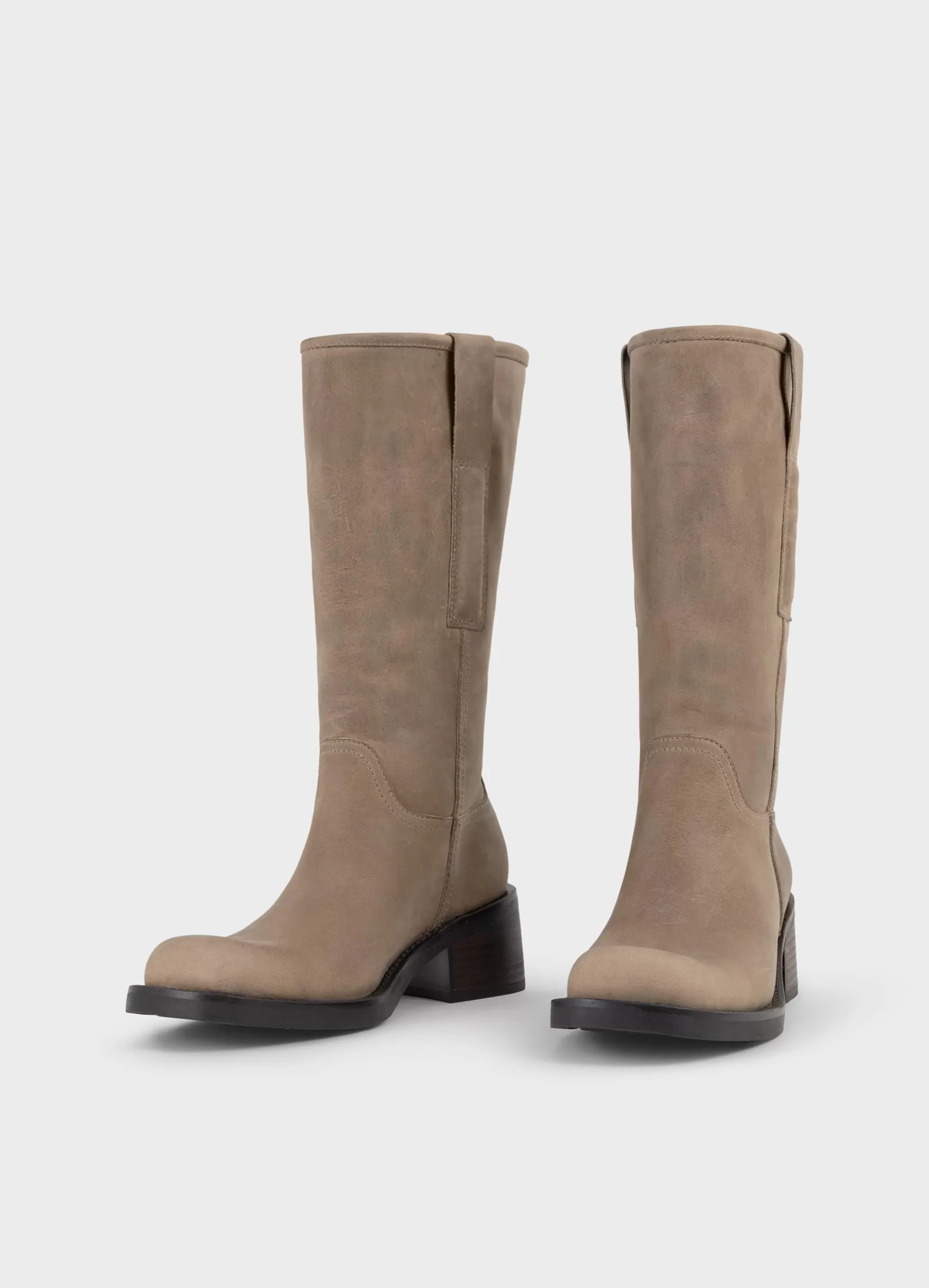Vagabond NOUR HOGE LAARZEN Lichtbruingevetnubuck Clearance