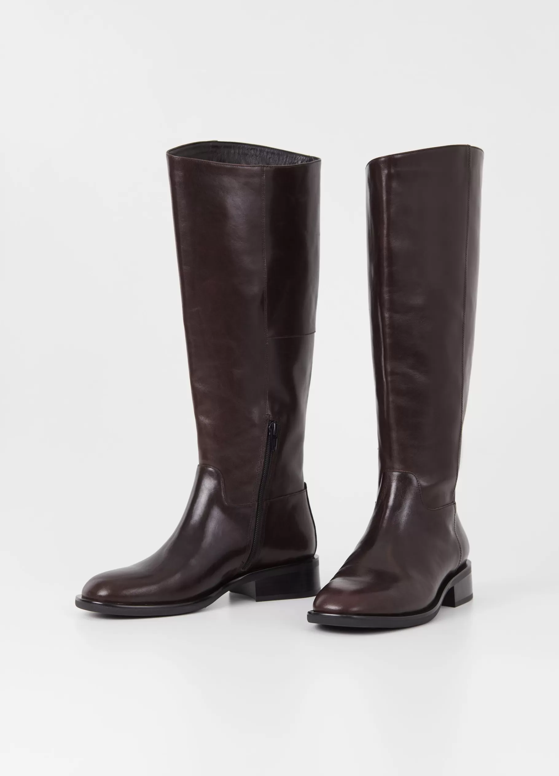 Vagabond SHEILA HOGE LAARZEN Bruinleer Fashion