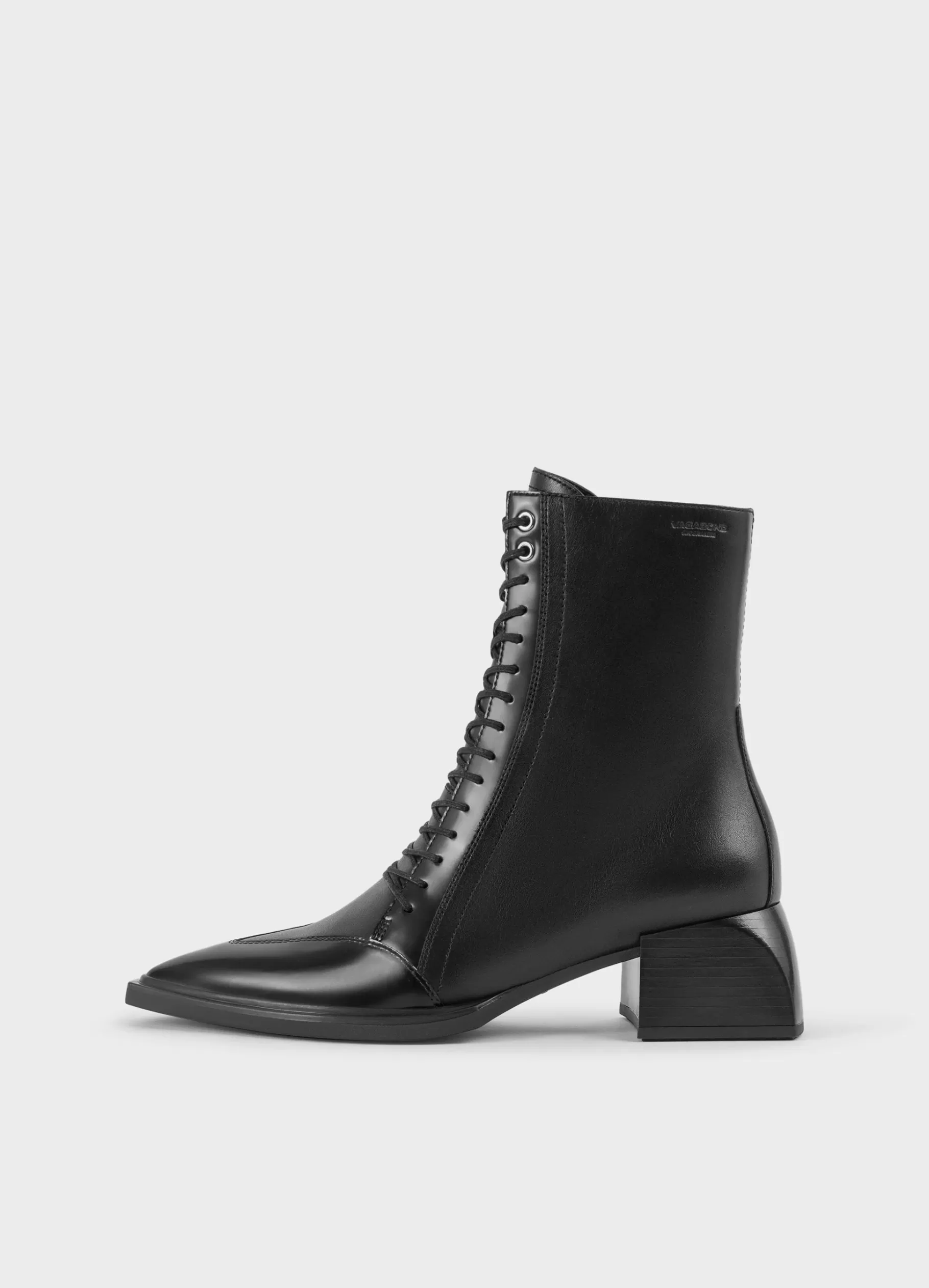 Vagabond VIVIAN LAARZEN Zwartleer/combinatie Fashion